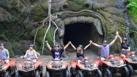 Bali ATV Gorilla Cave Adventure with Lunch at Cretya Sunset