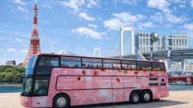 [Tokyo Strawberry Bus] 雙層敞篷巴士東京都市觀光【贈送日本金獎草莓高級禮盒】<GPS多語言行程導覽>