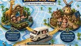 Bangkok Private Charter: Safari World Bangkok + Chocolate Ville | Thailand