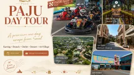 Paju Double Delight: Shop & Dine from Hongik Univ. Station