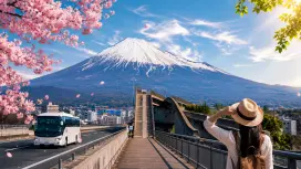 【名古屋出發・東京解散】富士山單程巴士一日遊