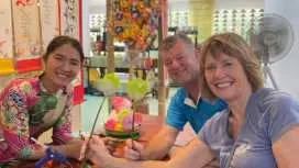Hue | Lotus Paper Flower Making Workshop with Local Instructor | A must do experience in Vietnam