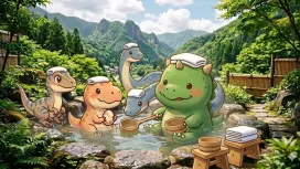 中國‧廣東【河源春沐源小鎮·恐龍溫泉酒店】|【2026新開幕】|親子度假|水樂園|舒適休閒|璀璨煙火|光影水幕|星空篝火狂歡|主題酒店|火山溫泉