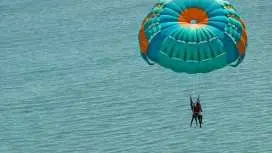 From Sharm El Sheikh Parasailing Flight Over the Red Sea