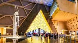 Private Grand Egyptian Museum and Cairo Tower Guided Tour