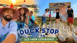 Hoi An: Duck Leader Experience & Coconut Basket Boat Ride