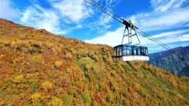 【名古屋発】立山黒部アルプスルート、白川郷合掌造り村、飛騨高山古都、群城八幡古都、温泉(夏の避暑地/紅葉狩り)を巡る2日間ツアー