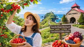 Hokkaido Day Trip | Shakotan Peninsula & Cape Kamui & Otaru or Yoichi Fruit Picking (Departing from Sapporo) Optional: Blue Cave Seagull Feeding Experience