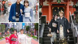 日本東京 | 淺草和服租賃體驗、攝影及化妝 | 提供英語和中文服務 [愛和服高級雷門店]