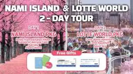 南怡島和樂天世界兩日遊