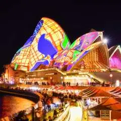 Vivid Festival of Light and Sound Cruise with Buffet Dinner | Sydney