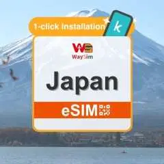 [Up to 20% Off] Japan eSIM Card - Unlimited Data, No Speed ​​Reduction: Softbank Native Telecom Resources / KDDI Roaming Resources