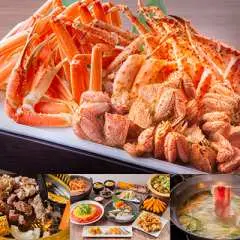 [KKday Exclusive] Hokkaido, Japan | JAPANESE BUFFET DINING Den – Crab Restaurant Reservations | All-You-Can-Eat Three Major Crabs, Creative Cuisine, Yakiniku/Shabu-Shabu Buffet