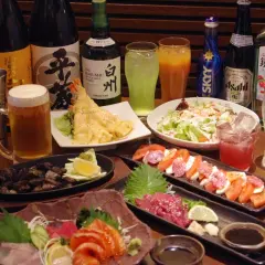 Senboku/Kishiwada, Osaka Prefecture | Seafood Umaimonya Isaribi(旨いもん屋 漁火)| Seat Reservation Only