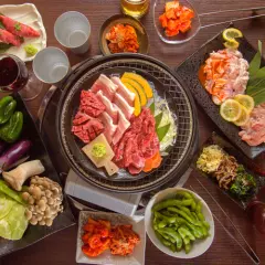 Miyagino Ward, Miyagi Prefecture | Izakaya Kuroge Wagyu Yakiniku Horumon Dokugan Gyu (Japanese Black Beef Yakiniku and Hormone Dokugan Gyu) | Seat Reservation Only