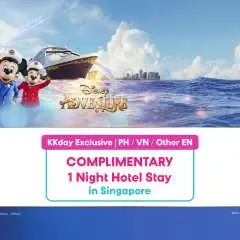 [Tour tiêu biểu KKday] Disney Cruise Line, Disney Adventure | Du thuyền 3/4 đêm khởi hành từ Singapore