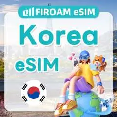 [50% Off% Off] Korean eSIM | 5G network 1-30 days | SKT & LG U+ dual network guarantee | Supports ChatGPT/Gemini/TikTok