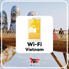 Vietnam Unlimited 4G/LTE Pocket WiFi Rental | Pickup at Thailand Airport/Bangkok Samurai Office