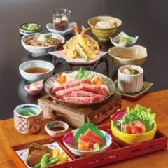 Fuji and Fujinomiya, Shizuoka Prefecture | Soba Washoku Mendokoro Sagami (Japanese noodle shop Sagami Fuji Denpo branch) | Seat Reservation Only