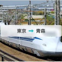 JR新幹線チケット:東京→青森
