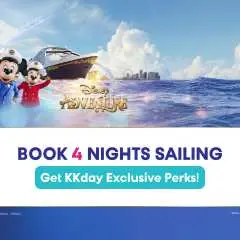 Disney Cruise Line: Disney Adventure | 4 nights from Singapore to Singapore