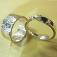 【滋賀・愛荘町】はじめてでも作れる本格的シルバーリング。作れるデザインが豊富で、カップルや女性に大人気!!