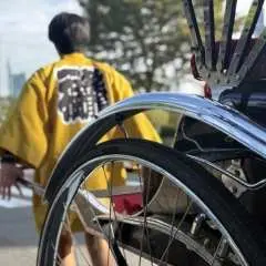 [Tokyo, Asakusa] AJ Special 20-Minute Rickshaw Tour! Right near Kaminarimon Gate! Recommended for first-timers!