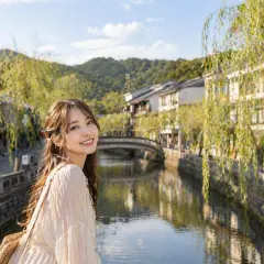A day trip to Tajima, Kansai, Japan | Shinoyama Tamamizui Lily Garden, stroll through Kinosaki Onsen Old Town, and Kobe beef lunch (departing from Osaka)