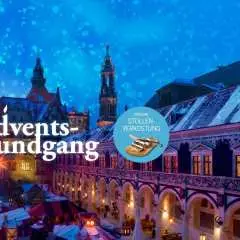 Dresden: Dresdner Adventstour mit Stollen und Glühwein|Germany