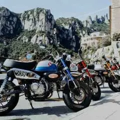 Barcelona: Montserrat Honda Monkey Tour with Pickup|Spain