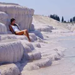 Bodrum:Pamukkale Cotton Castle & Hierapolis Day Trip w/Lunch|Turkey
