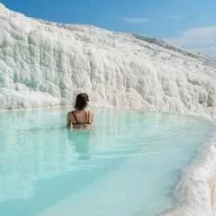 Sarıgerme: Pamukkale and Hierapolis Day Trip with Lunch|Turkey