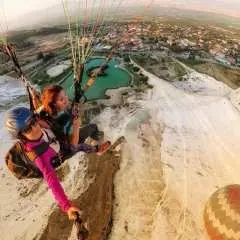 Pamukkale: Paragliding Tour w/ Scenic Views & Hotel Transfer|Turkey