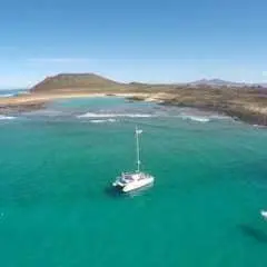 Oby catamaran cruise to Lobos Island with snorkelling