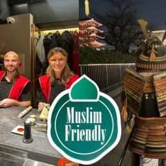 Tokyo, Asakusa: [Muslim Friendly] SHOGUN Full Course + Asakusa Armor Walk (Japanese tea and water, FREE)