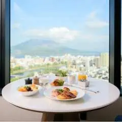 Kagoshima Sheraton Luxury Spa with Lunch or Dinner Options