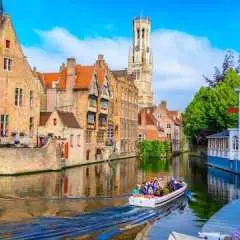 Bruges and Ghent day trip with transport from Brussels