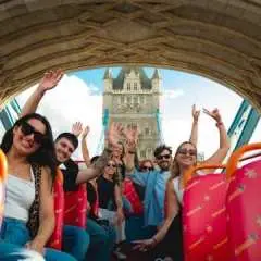 London 1‐day unlimited river cruise and hop‐on hop‐off bus tour combo