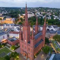 Wiesbaden city highlights walking tour with a local guide