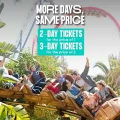 PortAventura Park and Ferrari Land tickets for 1, 2 and 3 days