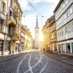 Erfurt city highlights walking tour with a local guide
