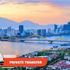 Private transfer between Hue's city centre and Da Nang