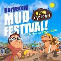 【忠清南道保寧市】第29回保寧マッドフェスティバル入場券