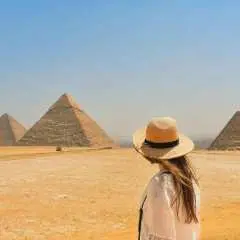 From Sharm to Cairo : Giza Pyramids & Grand Museum Day Tour|Egypt