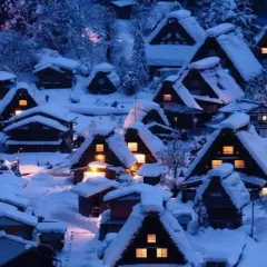 Departing from Osaka/Nagoya | One-day private charter car tour of Shirakawa-go Gassho-zukuri Village (10 hours) | A hidden gem of a World Heritage site