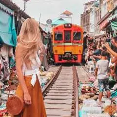 Bangkok Grand Palace, Floating Market, and Maeklong Railway Market Day Tour | Thailand