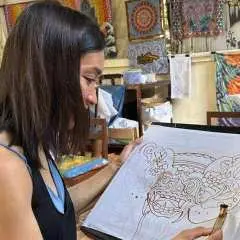 Bali Batik Workshop, Batuan temple & Waterfall Tour | Private Tour