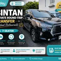 Bintan Private Round-Trip Transfer to Seafood Restaurants | Lagoi Area