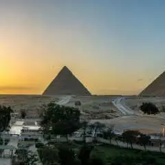 Pyramids at Sunrise Tour With Quad Bike Desert Ride