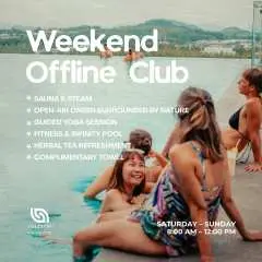 Phuket Weekend Offline Club | Digital Detox Yoga, Onsen & Thermal Zone Wellness Morning